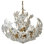 Bouquet de fleurs classique Murano I? Lustre en verre doré