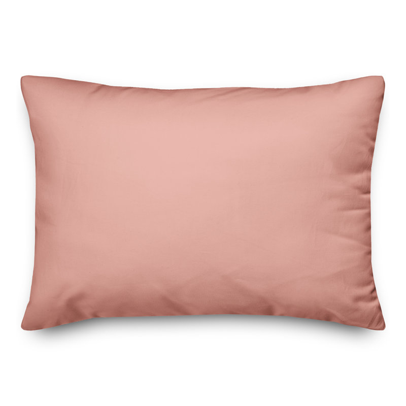Youre A Peach Script White Plain Pillow Throw Pillow
