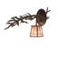 Pine Branch Valley View 1 - Light Outdoor Wall Lantern-98024056-98024054