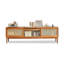 78.74" Nut-brown Solid Wood+Rattan+Glass TVStands-108830352-108830355
