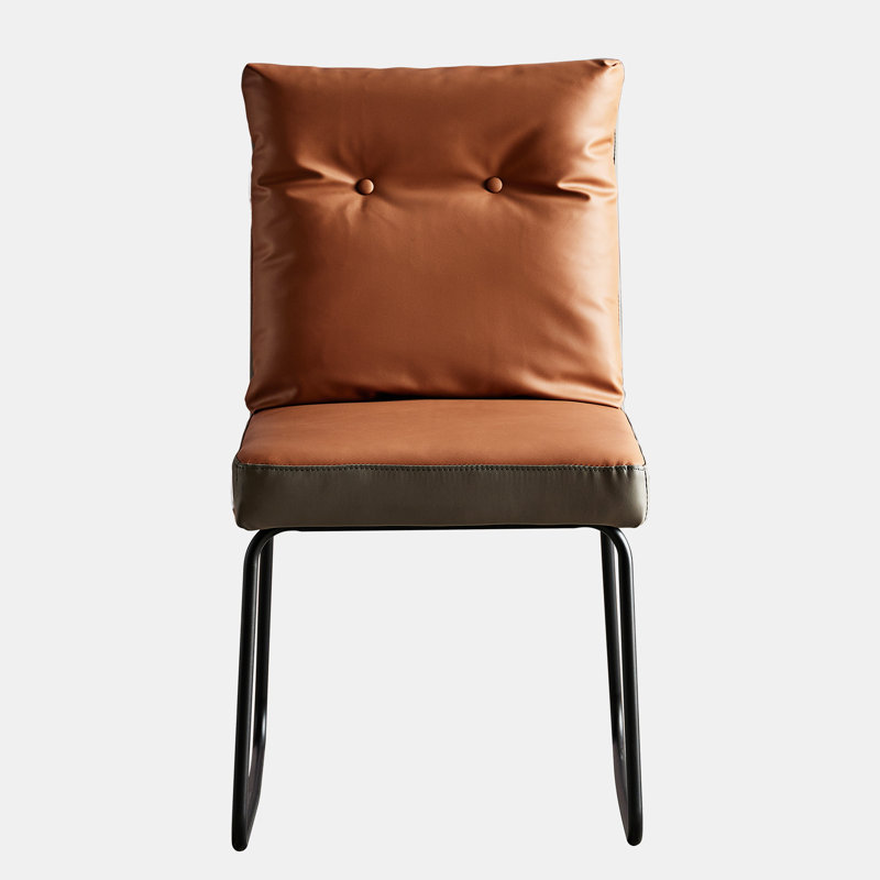 Chaise de salle à manger Radiya, Orange