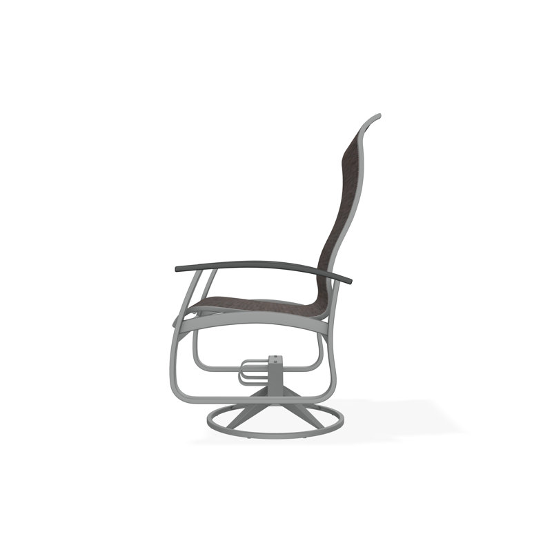 Belle Isle Outdoor Dining Chair, James, Graphite