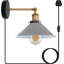 Plug-in Armed Sconce-146107863