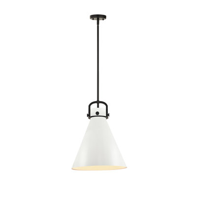 Luminaire suspendu simple 1 lumière Bernhardiène
