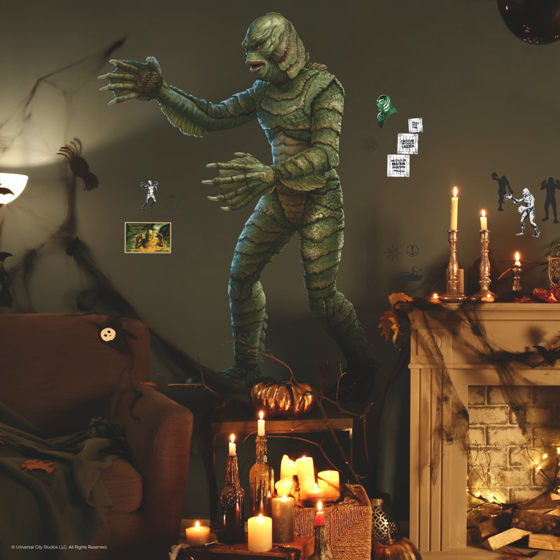 Universal Monsters Creature from The Black Lagoon Giant Peel and Stick Wall Decals by RoomMates