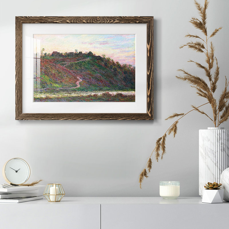 Le village de La Roche, H 18 po x l 26 po x P 1,5 po, Noyer