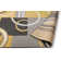 Ruby Abstract Synthetic Area Rug