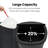 Deodorizer Stainless Steel 13 Gallon Motion Sensor Trash Can-127930340