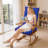 2Ps Waterproof High-Back Chair Cushion With Non-Slip Belt, Broken Foam And Cotton Filling, Suitable For Indoor/Outdoor Garden Furniture.-15660916