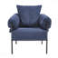 Chaise d'appoint de style moderne, parfaite pour les salons modernes avec pieds en métal doré, sans roulettes,