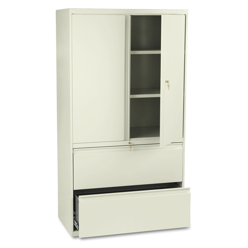 Armoire de rangement 2 portes 800 Series, l 36 po, Mastic