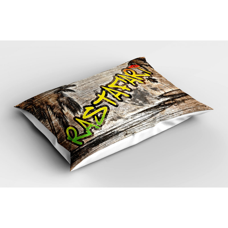 Rasta Polyester Sham Set, Twin