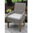 Akiva 6 - Person Teak Patio Dining Set with Round Table , Sunbrella® Cushions Included