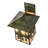 24" Wide Stillwater Tall Pines Wall Sconce
