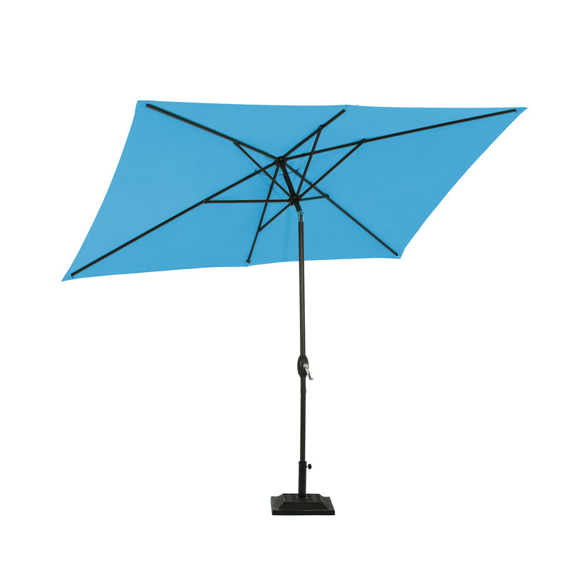 Parasol de marché Birdwell, Bleu clair