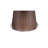 Pangea Home Modern Ronald Claudine 53'' Round Pedestal Dining Table – Contemporary Dining Table in Walnut Wood Finish- 6- Seat Table-50111144