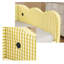 Lit de jour simple adorable en forme de vague en tissu de lin Vichy douillet ， avec port USB gigogne ， Aucun sommier nécessaire-921835036