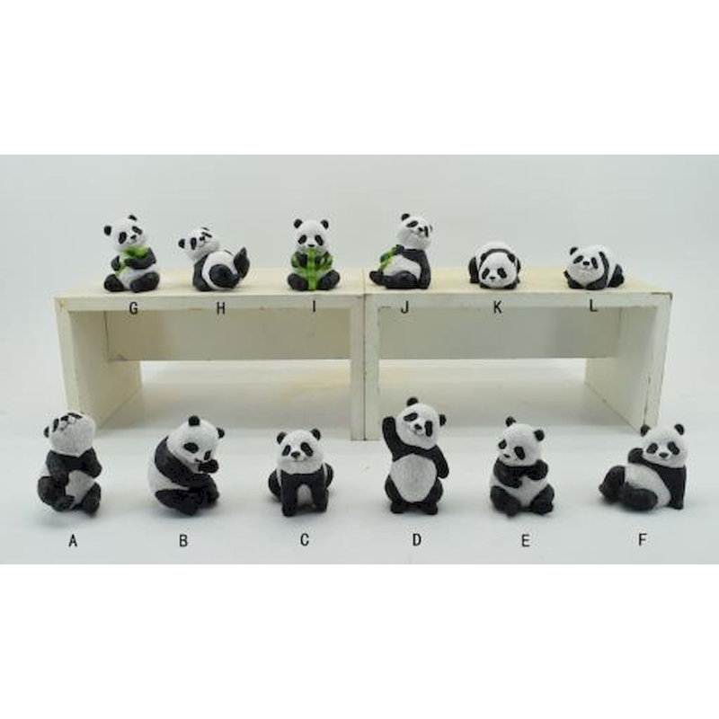 Figurine d'ours panda