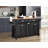 Kitchen Island With Rubber Wood Countertop-1657147865