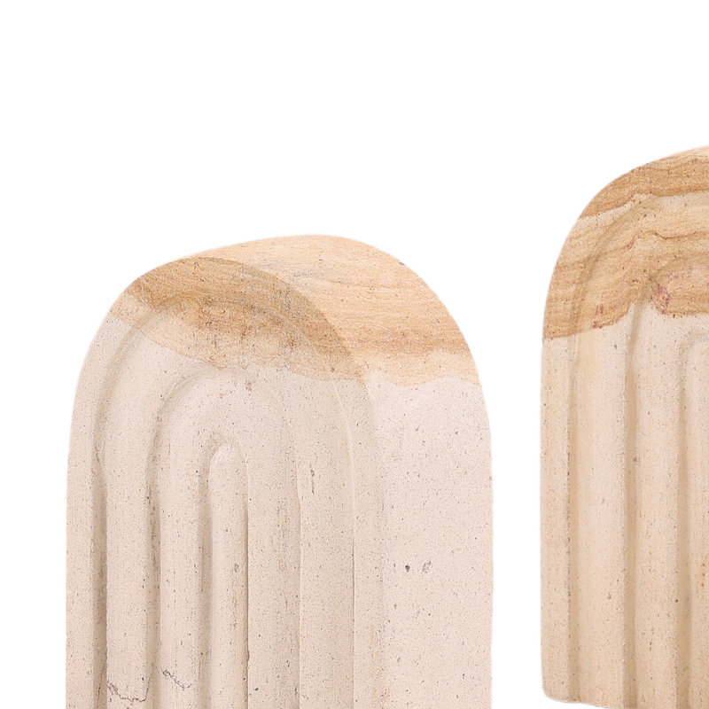 Quillon Stone Bookends