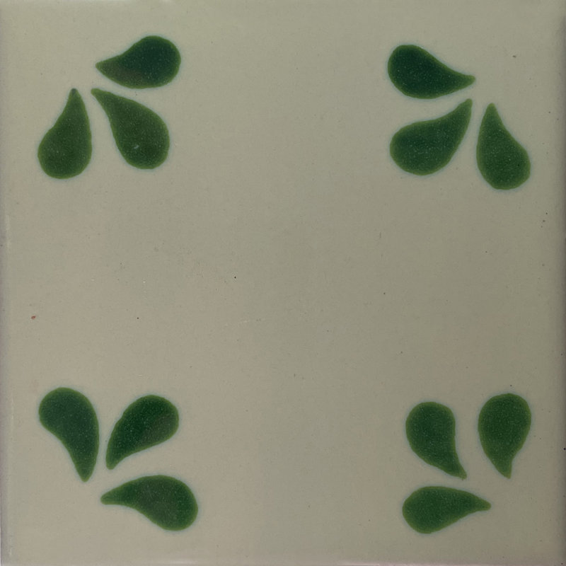 Carreau mexicain TalaMex Splash Talavera 9 pièces 4,2 po x 4,2 po