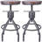 Swivel Counter Stool with Metal Frame-1034073692-951660729