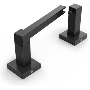 Square Pivoting Toilet Paper Holder Wall Mount