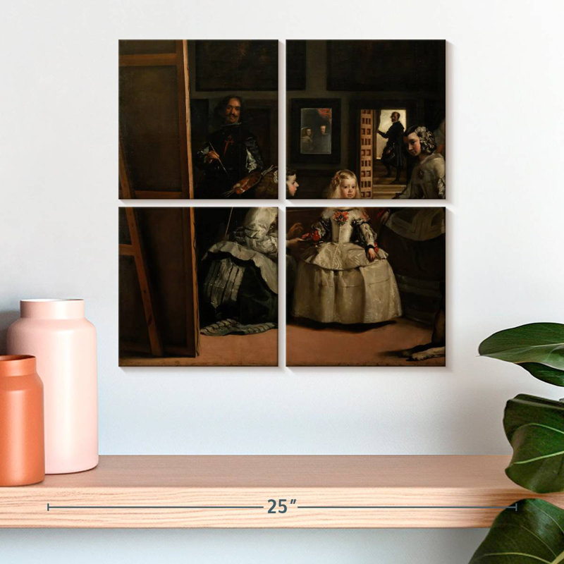 Leisha Las Meninas, H 18 po x l 18 po