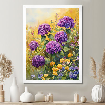 Lara - Impression sur toile florale
