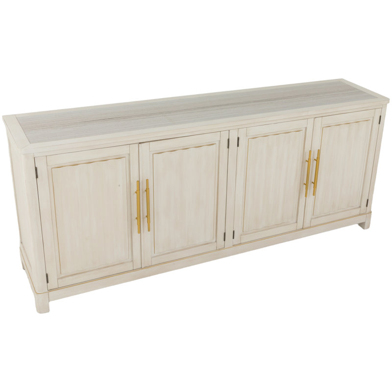 Matteo 86.75'' W Credenza, Champagne Mist