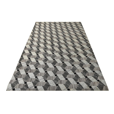 Tapis gris foncé Jake
