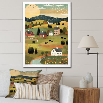 Country Vistas sur impression sur toile