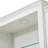 Retro style 3-Pieces Bookcase Display Cabinet with 5 Colors Adjustable LED Ceiling Light