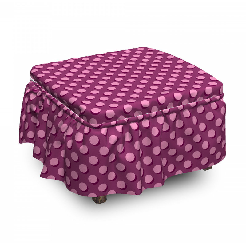 Housse pour de repose-pieds de fond tendance