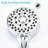 Handheld Shower Head - 5 Adjustable Settings, Material, Good Heat Resistance, Massage/Jet Spray Pattern With Hose Finish, 2.5 Gpm Flow, Medical Nozzles, Pattern, Relax In-125036468