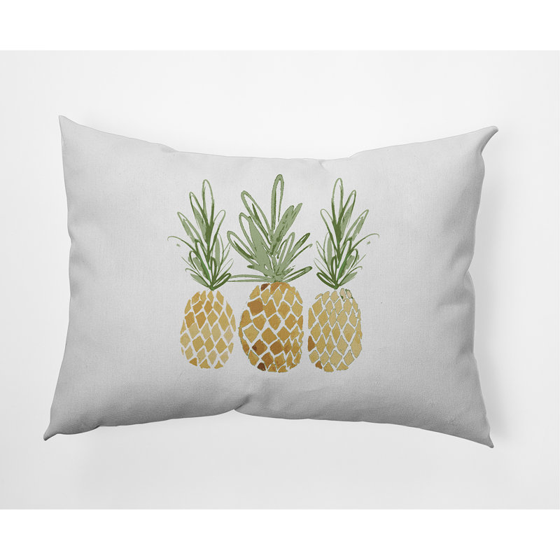 Outdoor Reversible Throw Pillow