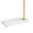 Sturdy Marble Base Coat Rack - Luxury Gold Freestanding Clothing Stand for Hallway & Bedroom