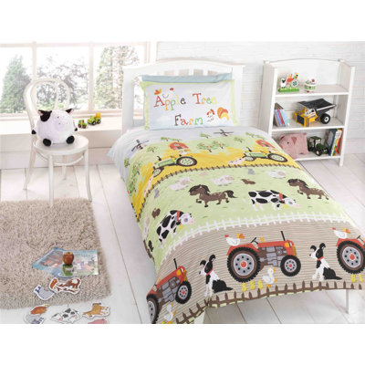 Carevelle Geometric Shapes Duvet Cover Set with Pillowcases Included