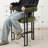 Rienna Set of 3 Mdern 24" Upholstered Velvet Counter Stool-102834338