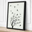 Birds in Flight Minimalist 1 Piece Wrapped Canvas Wall Art-1535121393-1535121407