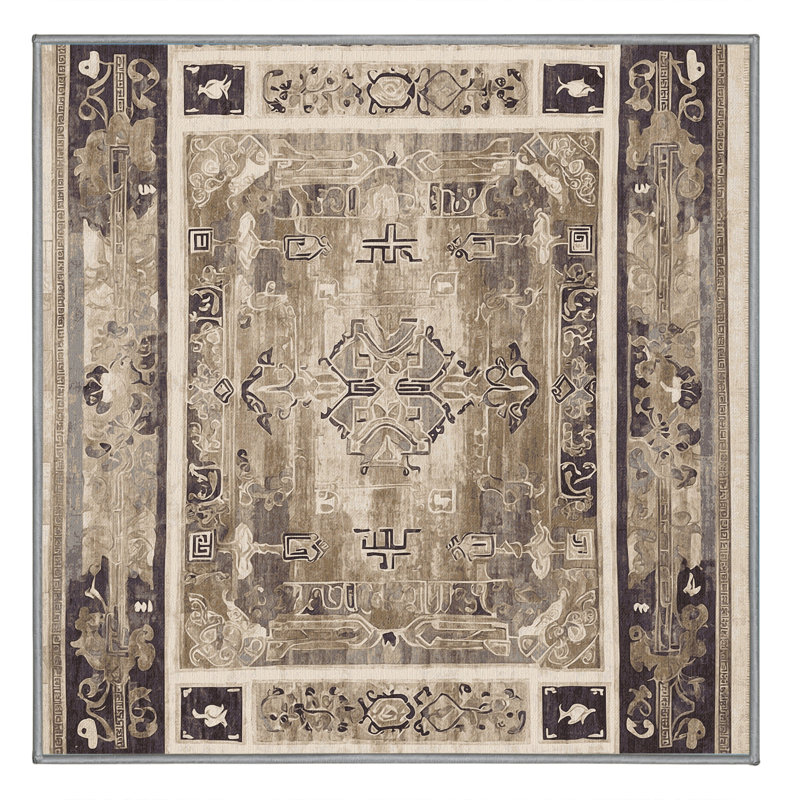 Corinthian Whispers Rug, Square 3'