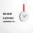Wall Clock Red | Gift Idea-1090802002
