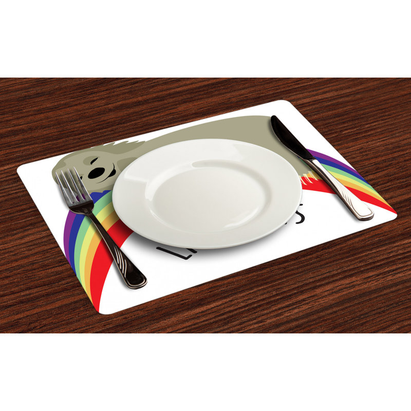 Polyester Animals/Nature Rectangle Placemat