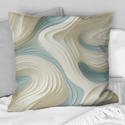 Abstract Throw Pillow