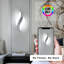 Modern Chrome Acrylic LED 30Cm Sleek Design Wall Sconces-1720044233