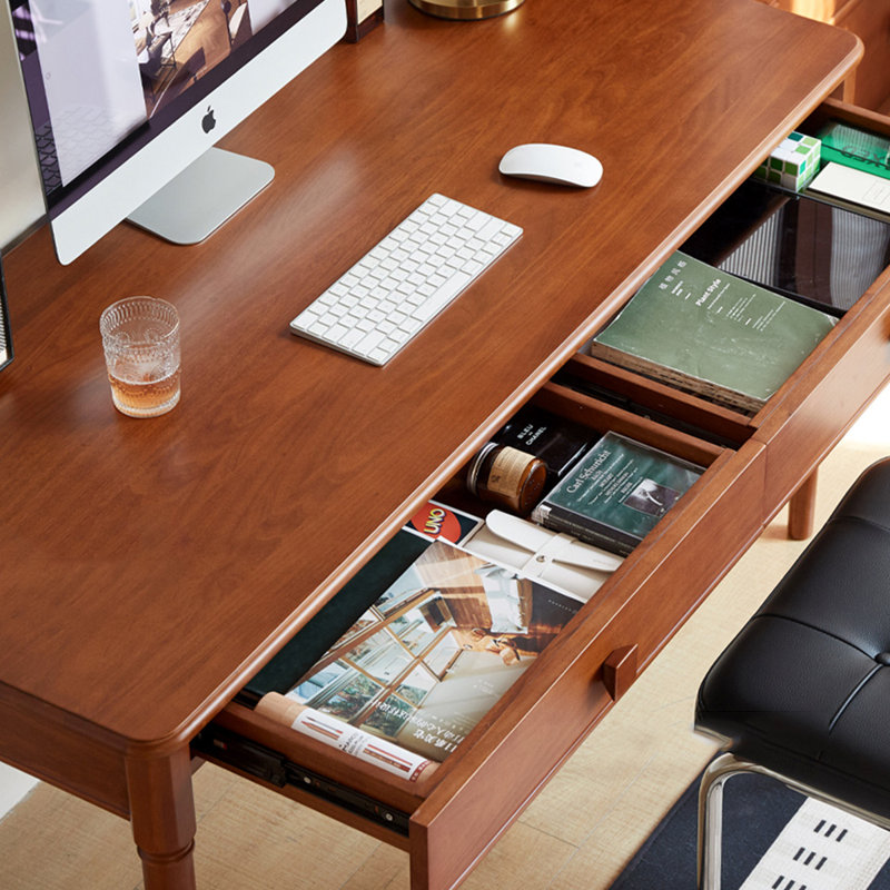 Bureau à pieds hauts de style italien, H 29,53 po x l 47,24 po x P 22,05 po