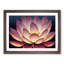 Blissful Lotus Flower - Framed Print-71033893-71033892