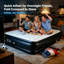 Grand matelas gonflable pour camping avec pompe intégrée, installation rapide en 3 minutes-101348246-101348244