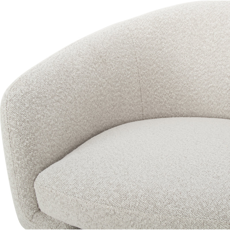 Jessie Accent Chair, Oyster Boucle