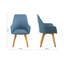 Kai 51cm H Polyester Blend Upholstered Armchair-872262318